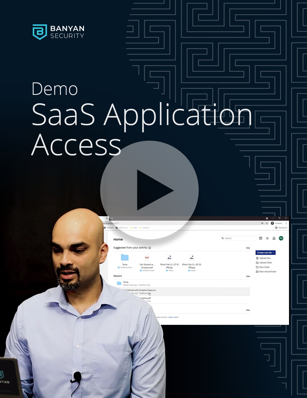 Banyan Security Demo – SaaS Application Access